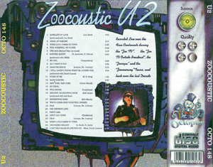 U2-Zoocoustic - cover