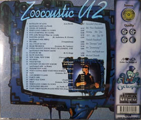 U2-Zoocoustic - cover