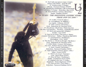 U2 20 Years - The Definitive Cover Story 1979 - 1999