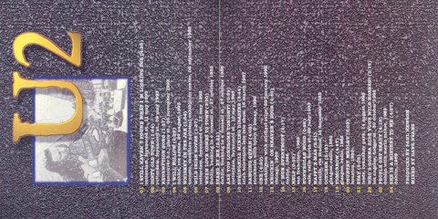 U2 after the fire before the flood