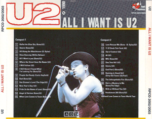U2 all i want is u2 rpcd