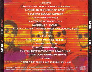 U2 all the best
