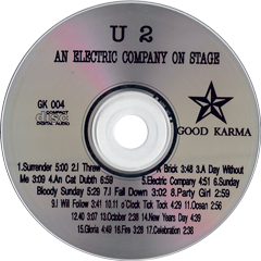 U2 an electric company on stage