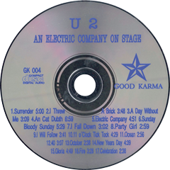 U2 an electric company on stage