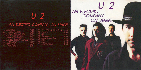 U2 An Electric Company On Stage