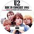 U2 BBC In Concert 1981