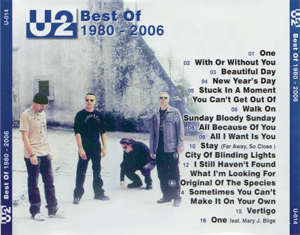 U2 best of 1980 2006