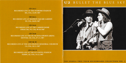 U2 bullet the blue sky boxset