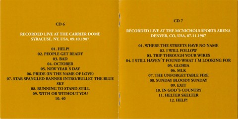 U2 bullet the blue sky boxset