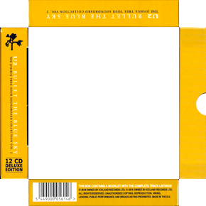 U2 bullet the blue sky