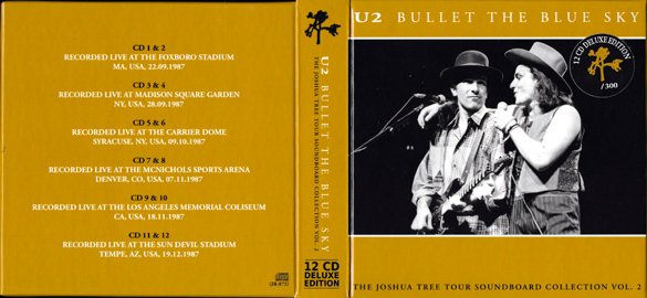 U2 Bullet The Blue Sky