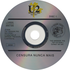 U2 censura nunca mais