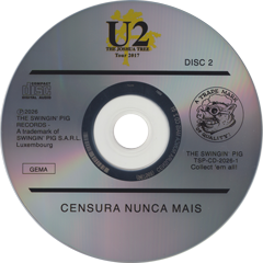 U2 censura nunca mais