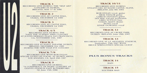 U2 covering them golden stars