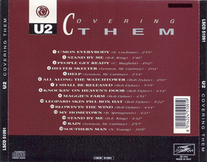 U2 covering them live storm
