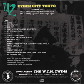 U2 cyber city tokyo zoo tv tour