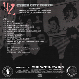 U2 cyber city tokyo zoo tv tour