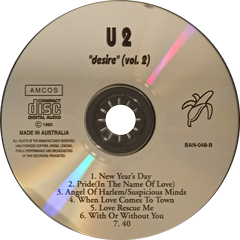 U2 desire vol2 aus 1color