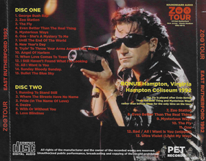 U2 East Rutherford 1992