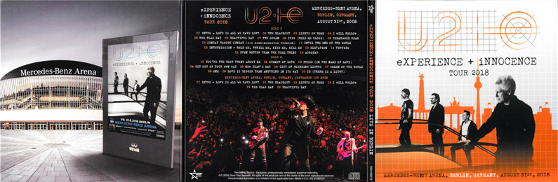 U2 eXPERIENCE + iNNOCENCE Tour 2018 Live In Berlin