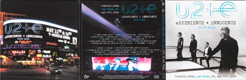 U2 eXPERIENCE + iNNOCENCE Tour 2018 Live In Las Vegas