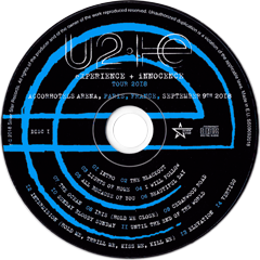 U2 experience innocence tour 2018 live in paris 2nd night