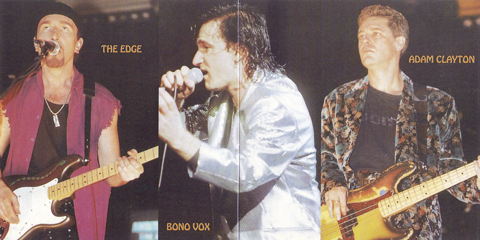 U2 first night of the 1992 world tour