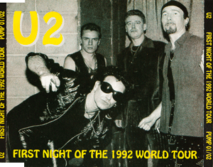 U2 first night of the 1992 world tour
