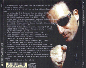 U2 gods favourite sons mtx zo 101