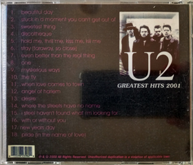 U2 greatest hits 2001 unkn cat none mtx 3 ugh 01