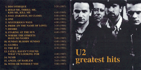 U2 Greatest Hits