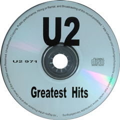 U2 greatest hits unkwn cat u2 971 mtx deleted
