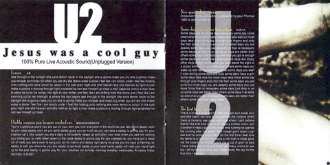 U2 jesus was a cool guy universal