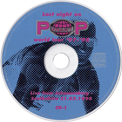 U2 last night on popmart