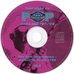 U2 last night on popmart