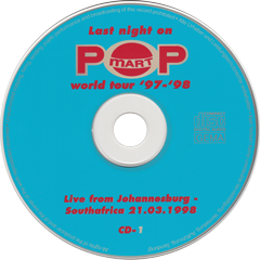 U2 last night on popmart