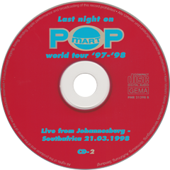 U2 last night on popmart