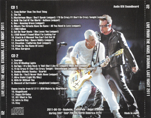 U2 live from the angel stadium last night 2011