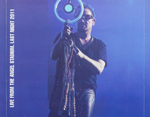 U2 live from the angel stadium last night 2011