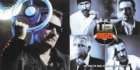 U2 live from the angel stadium last night 2011