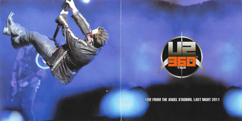 U2 live from the angel stadium last night 2011