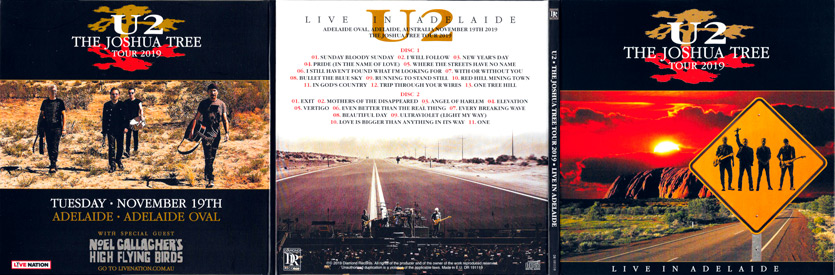U2 live in adelaide