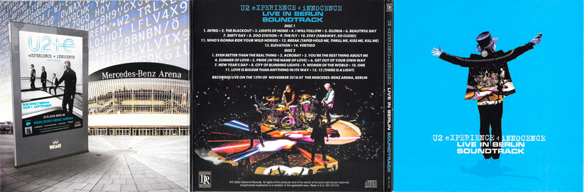 U2 live in berlin soundtrack