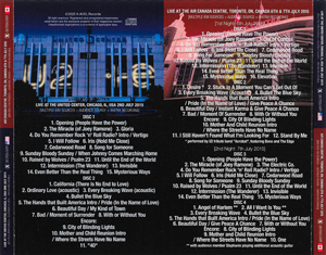 U2 live in chicago and toronto 2015