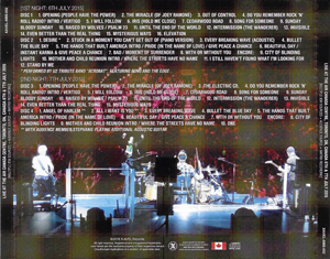 U2 live peace in toronto xavel