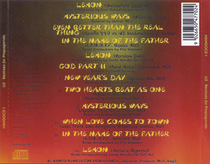 U2 mango remixes for propaganda polygram