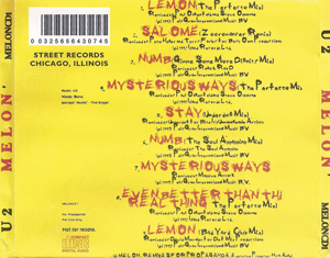U2 melon remixes for propaganda street rec
