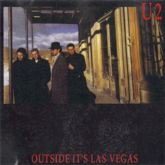 U2 outside its las vegas triangle records