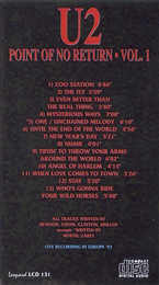U2 point of no return vol1 tab
