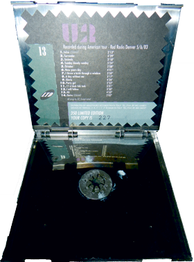 U2 recorded during american tour red rocks denver 5 6 83 iron open